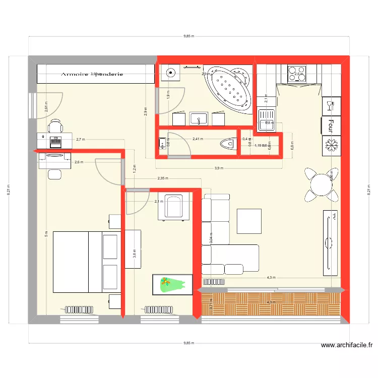Plan appt disposition. Plan de 