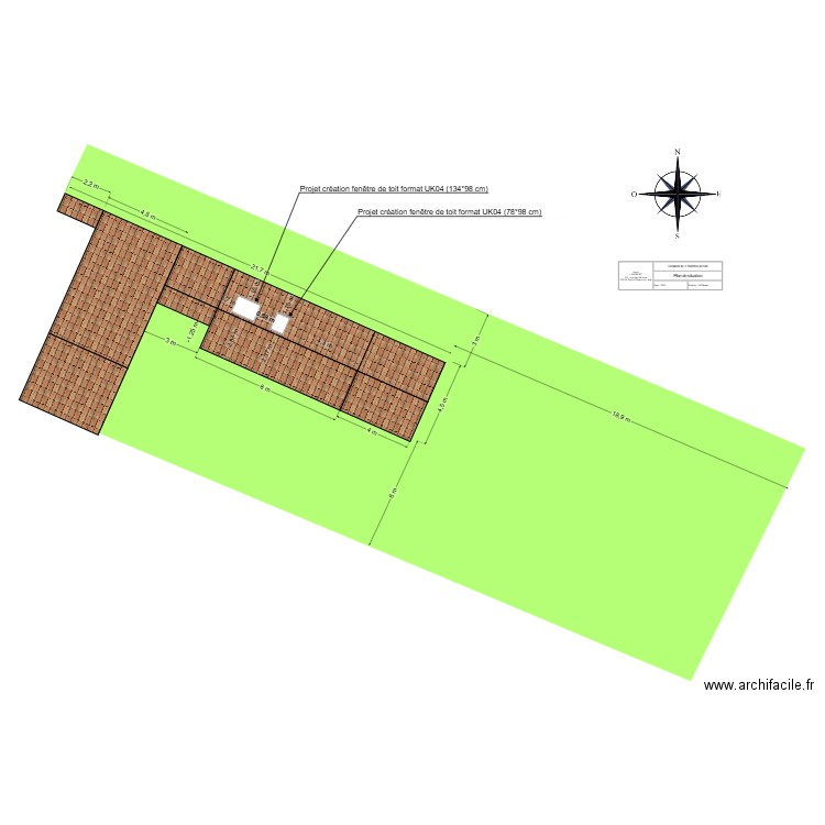 Plan de situation St-Palais 2. Plan de 0 pièce et 0 m2