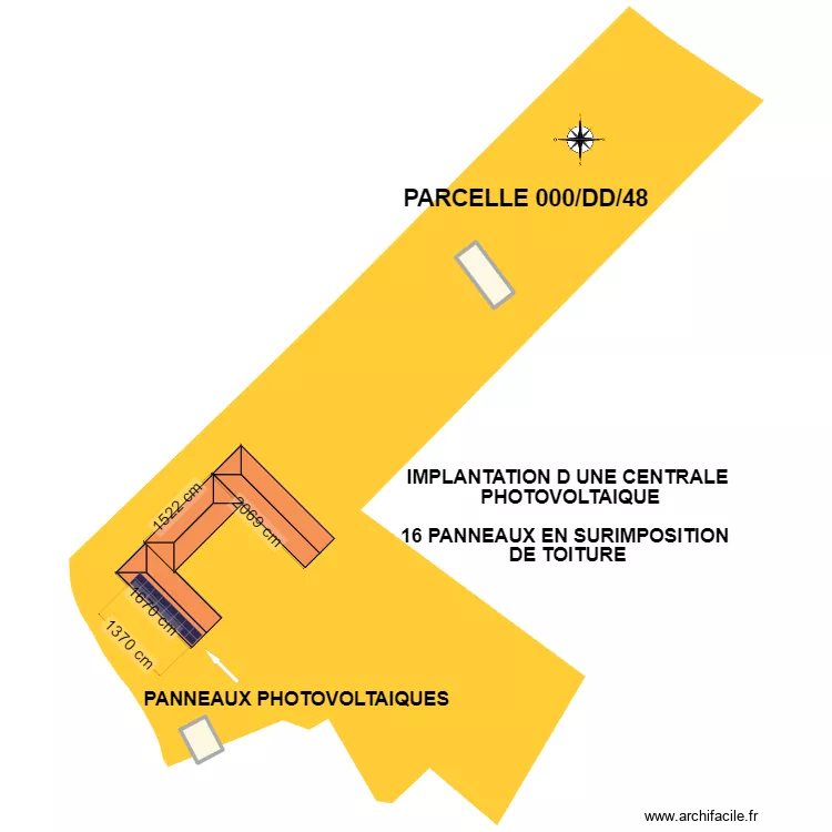 Plan de masse Simpson. Plan de 