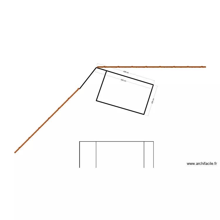 terrain de boules 1. Plan de terrain de boules 1. Plan de