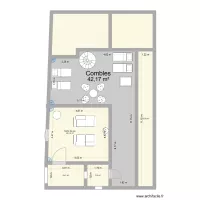 Fleury Maison 1 combles projet