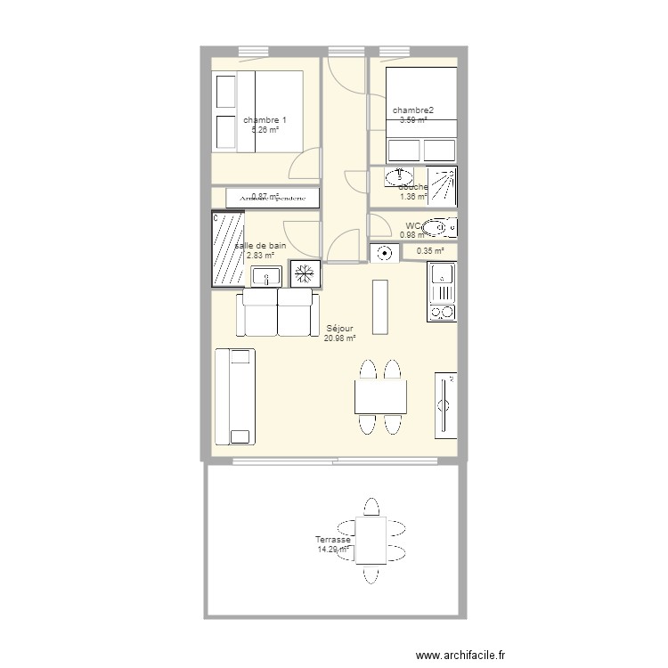 cap esterel 3308 2024. Plan de 0 pièce et 0 m2