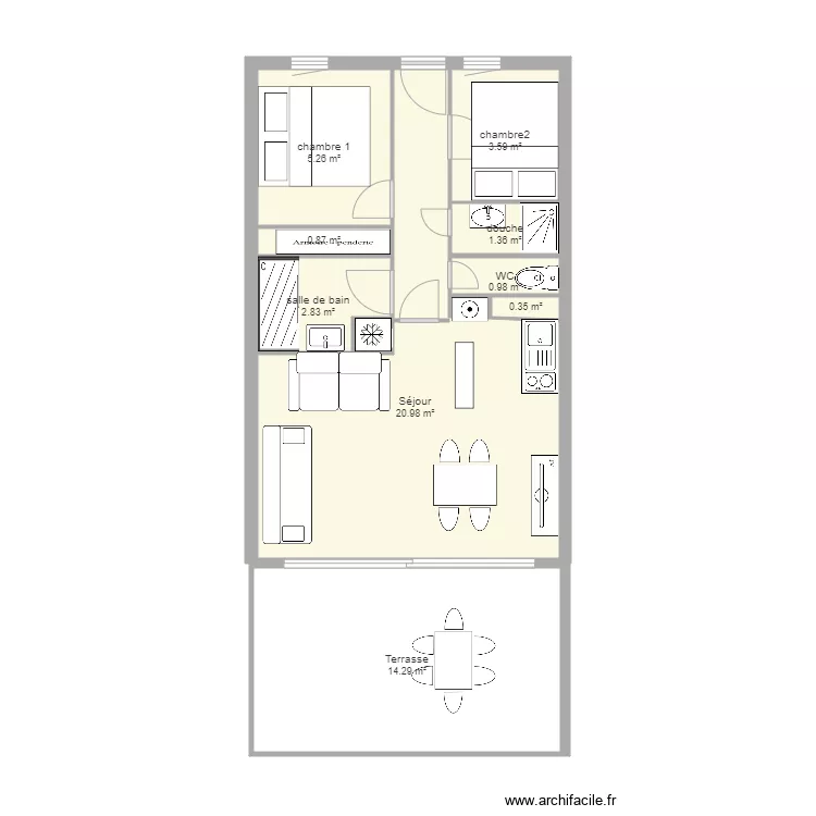 cap esterel 3308 2024. Plan de 