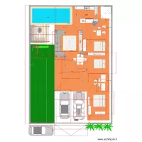 Villa bass f4, plus, avec toiture