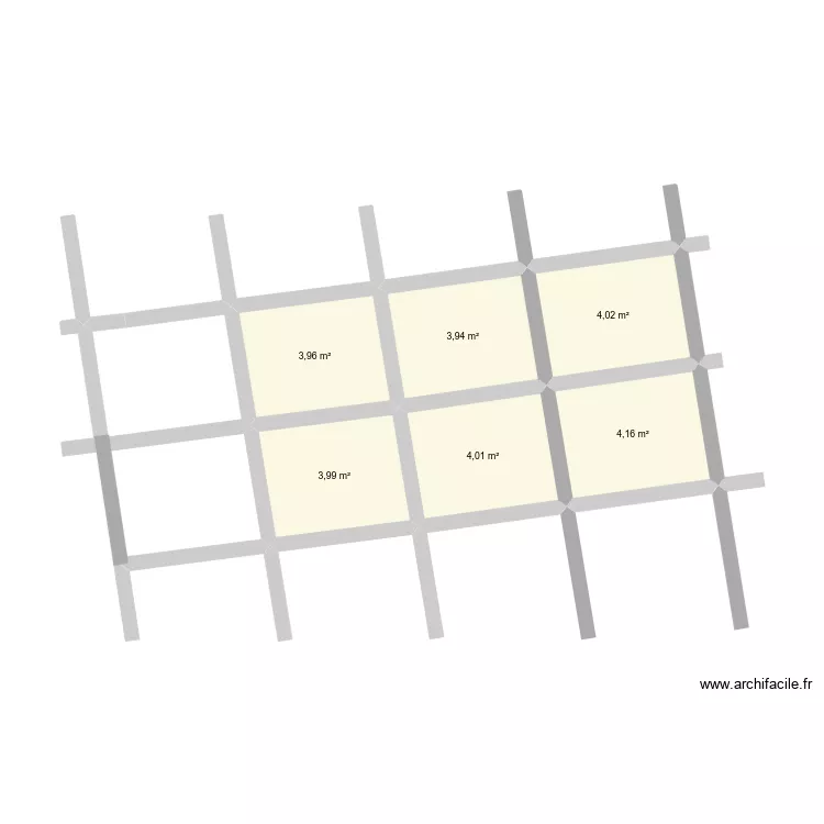 R&eacute;seau Hartmann. Plan de 