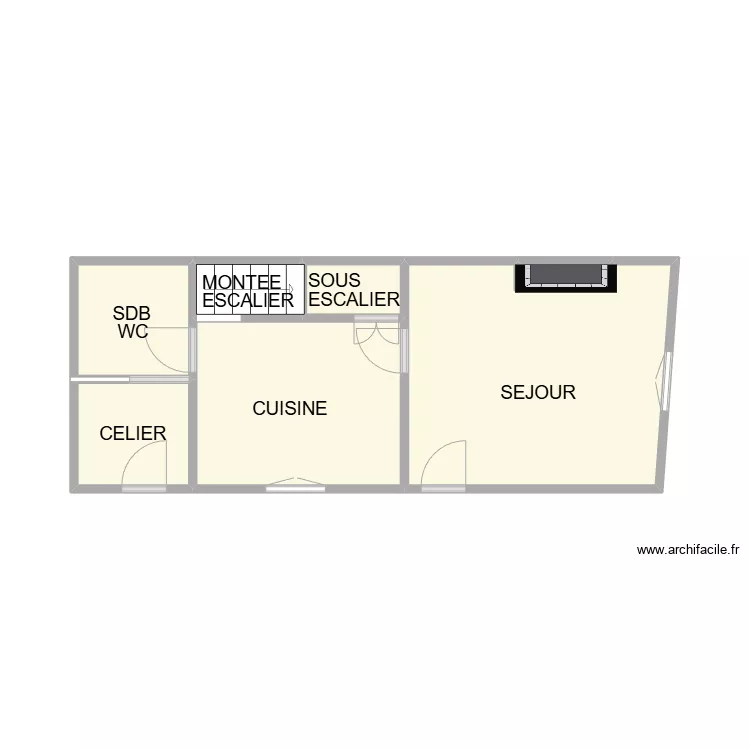 PLAN CODOGNAN RDC AM. Plan de PLAN CODOGNAN RDC AM. Plan de