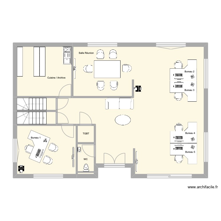 Phalempin 58D RDC. Plan de 0 pièce et 0 m2