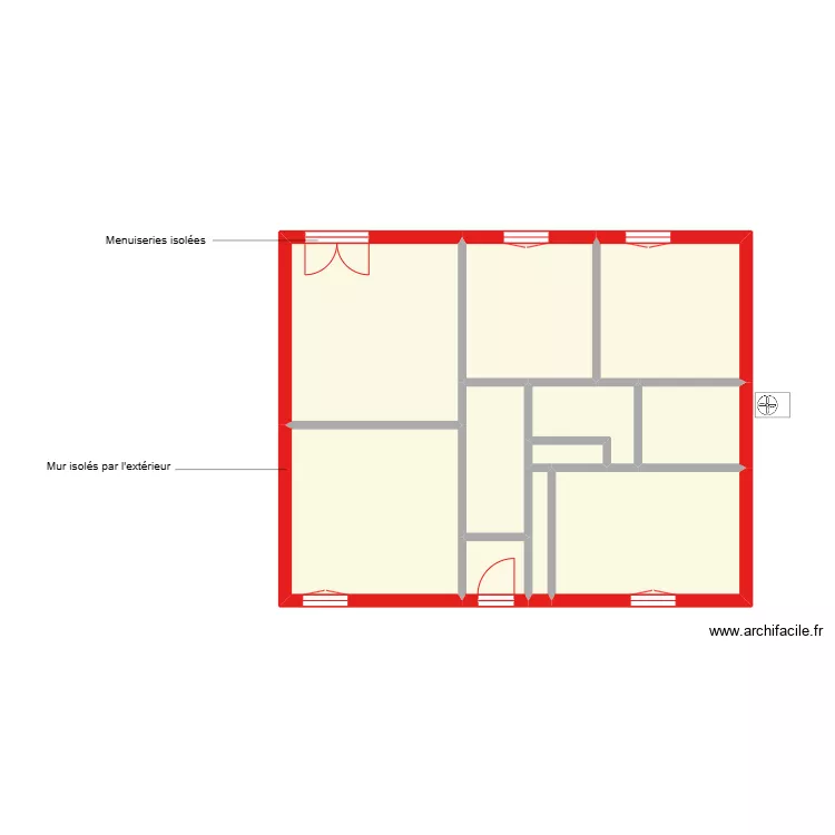 ROUSSEL ETAGE ETAPE 2. Plan de 