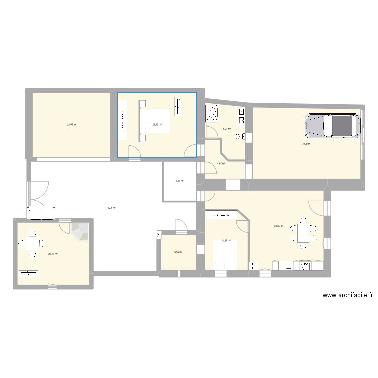 vidais futuro. Plan de 0 pièce et 0 m2