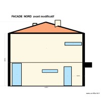 DP CAPO PLANS FACADES NORD avant modificatif