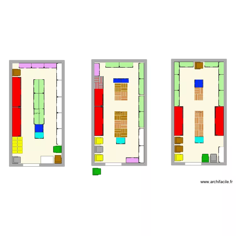 Chambre Froide CFU. Plan de 