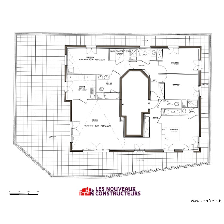 Terrasse. Plan de 0 pièce et 0 m2