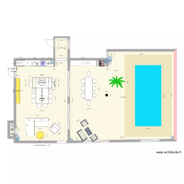 Casa bambu v2. Plan de 