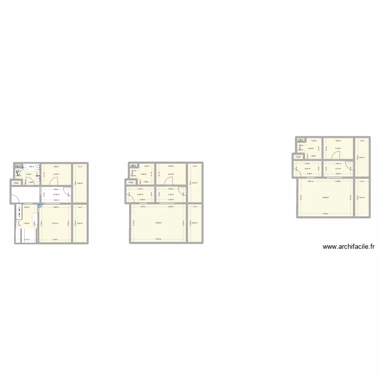 Appartement Anna. Plan de 
