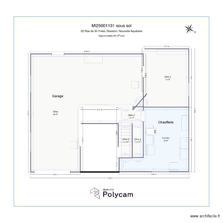 ML25001131 sous-sol. Plan de 0 pièce et 0 m2
