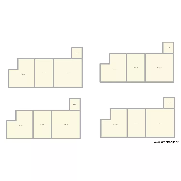 grenier bat 1. Plan de 16 et 181 m² grenier bat 1. Plan de 16 et 181 m²