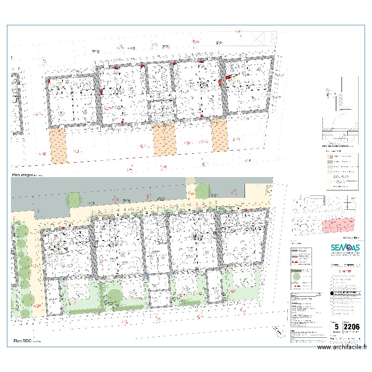 SEMADAS ILOT 3. Plan de 0 pièce et 0 m2