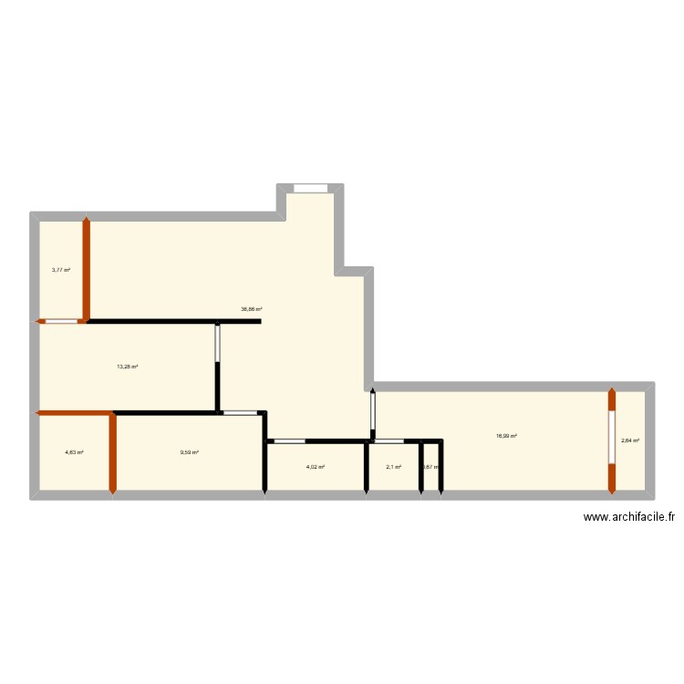 appartmaroc. Plan de 10 pièces et 95 m2