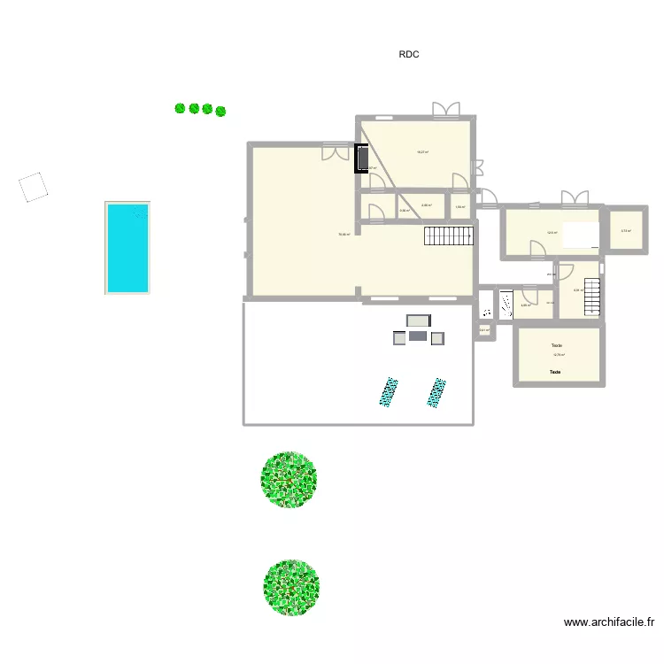 talmont 2026. Plan de 12  et 138 m²