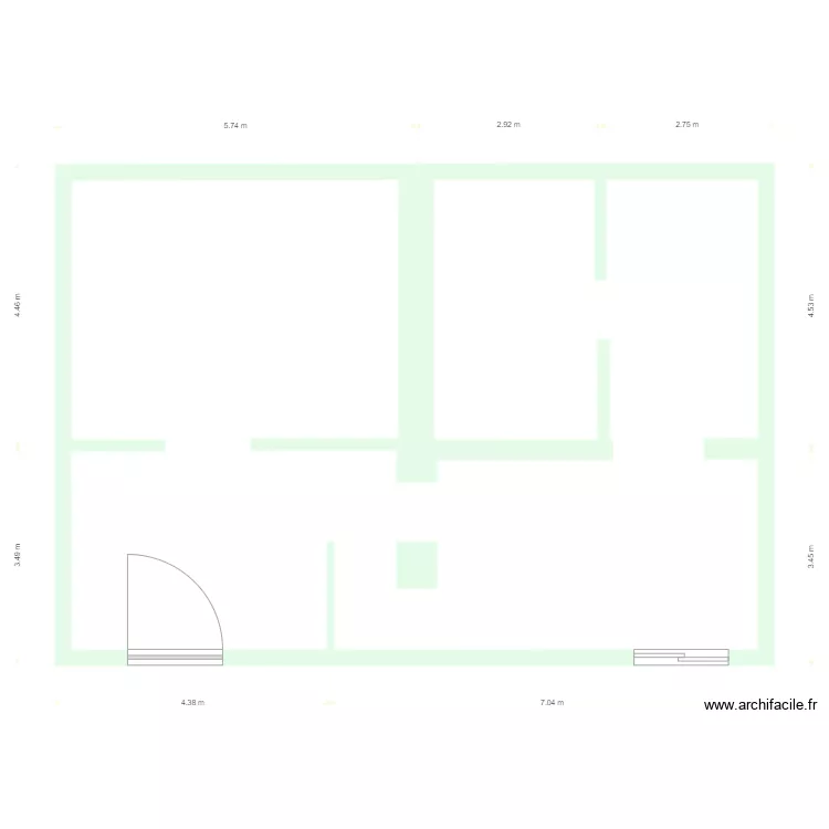 ODILE RDC 2. Plan de ODILE RDC 2. Plan de