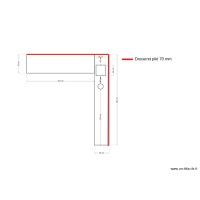 Plan de travail inox AOKI