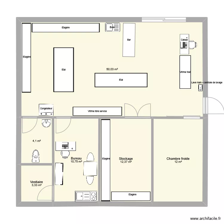 Plan Gauriaguet 3. Plan de 6 pièces et 93 m² Plan Gauriaguet 3. Plan de 6 pièces et 93 m²