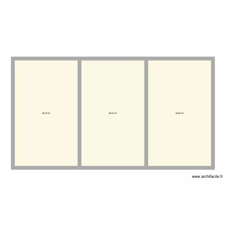 niveau chambre. Plan de 