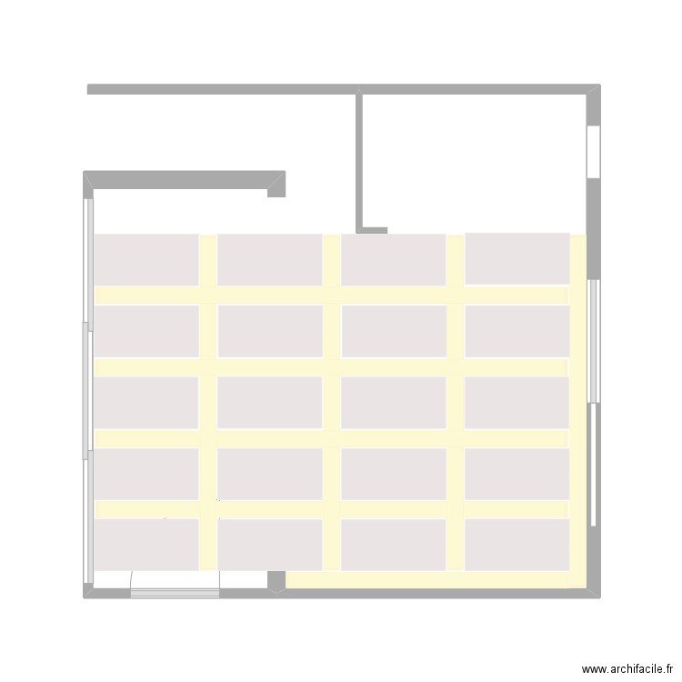 Salon - SA Canyelles - Carrelage - 02. Plan de 0 pièce et 0 m2
