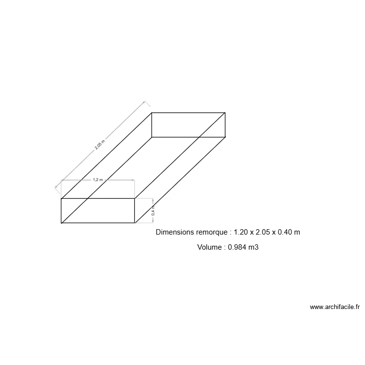 Remorque. Plan de Remorque. Plan de