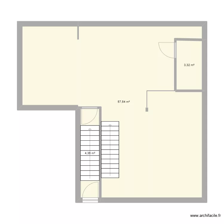 MAISON. Plan de 