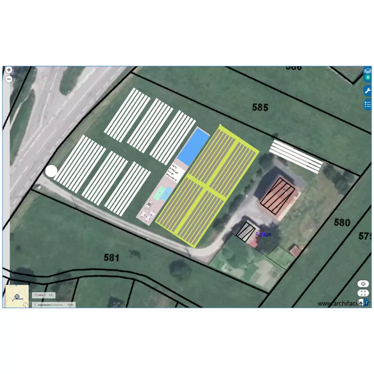 jardins-bitunnel-pp. Plan de 