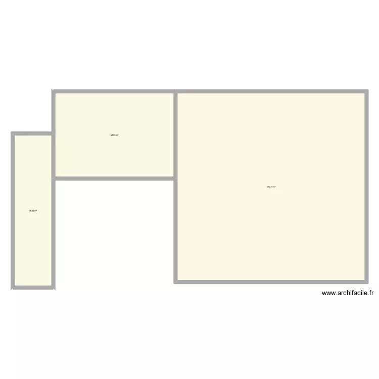 terrain. Plan de 3 Pièces et 325 m² terrain. Plan de 3 Pièces et 325 m²