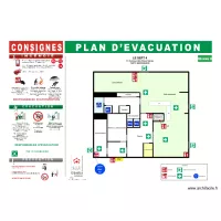 Plan d'intervention Restaurant Le sept 4