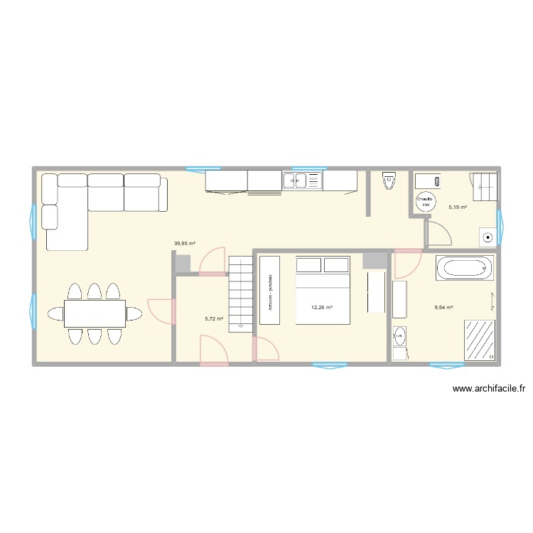 RDC Apr&egrave;s - 2. Plan de 0 pièce et 0 m2