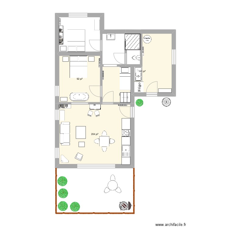 Pavillon Coastline. Plan de 0 pièce et 0 m2