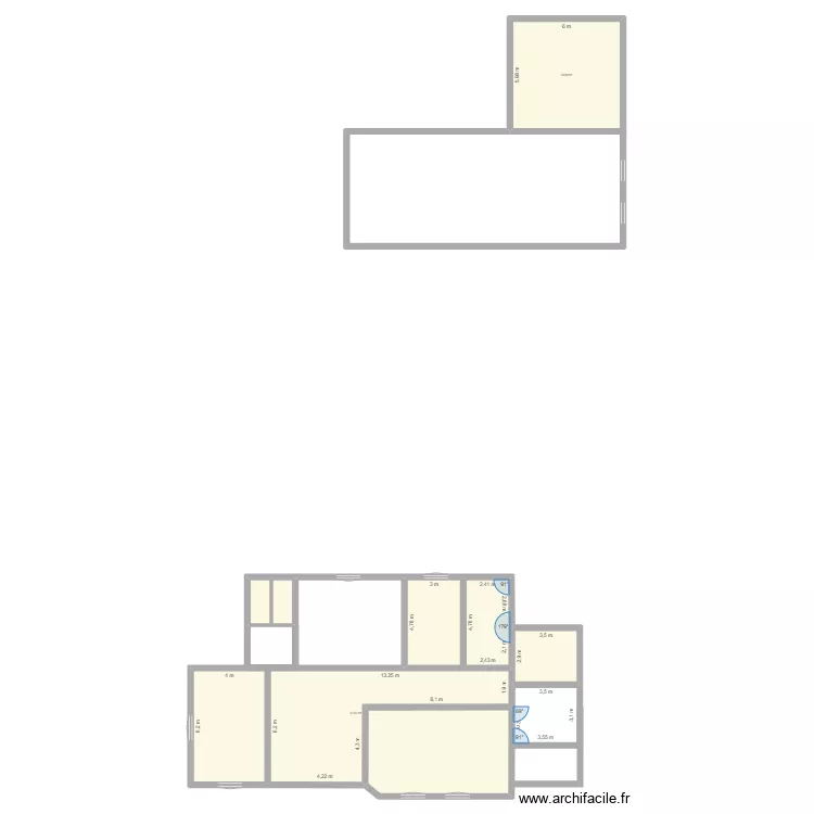 ouled haffouz. Plan de 