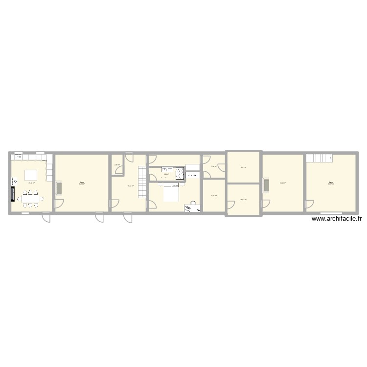 RDC - V1. Plan de 0 pièce et 0 m2