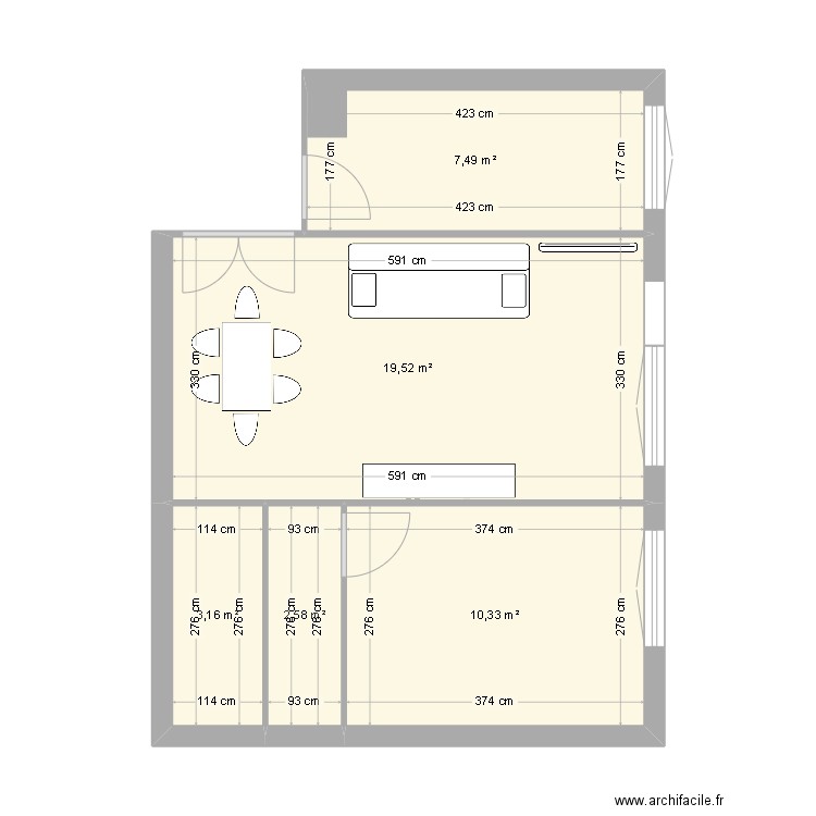 5Louis. Plan de 0 pièce et 0 m2