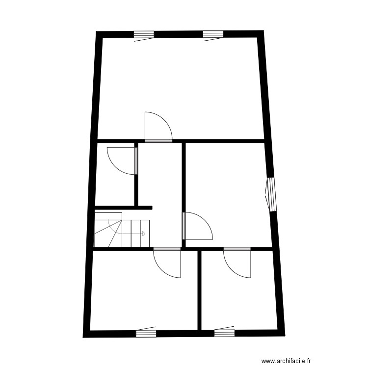 xuan. Plan de 6 pièces et 88 m2