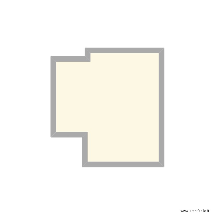 CUISINE. Plan de 1 pièce et 4 m2