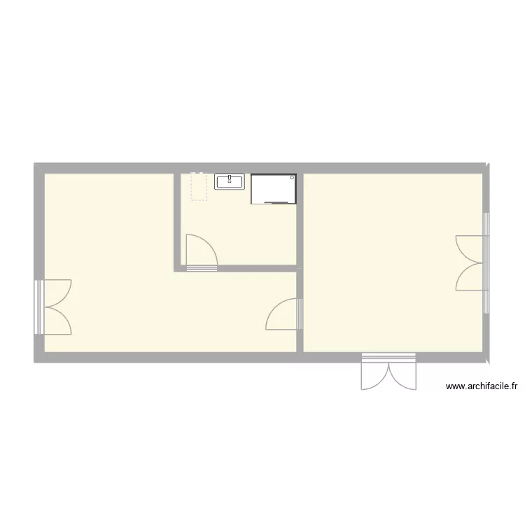renov grange. Plan de 1 Pièce et 52 m² renov grange. Plan de 1 Pièce et 52 m²