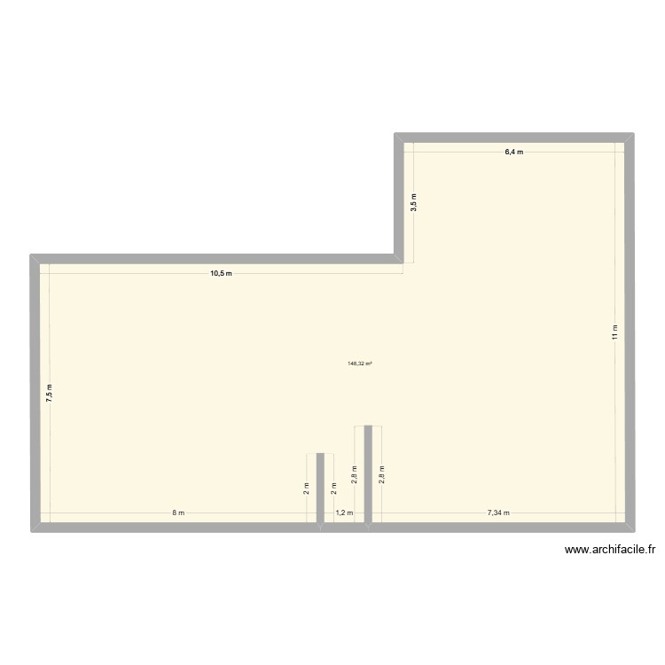 la Vialle. Plan de 0 pièce et 0 m2
