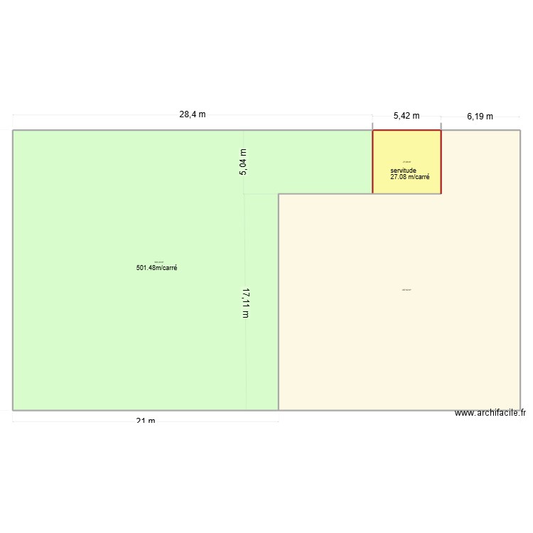 terrain geometre 2. Plan de 3 pièces et 886 m2