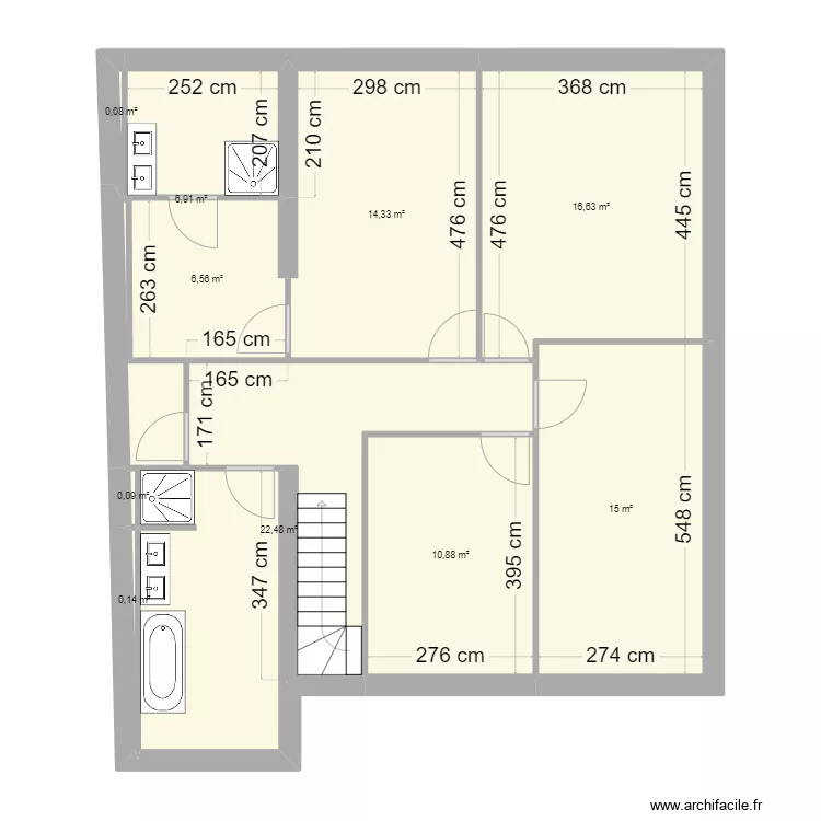 villpreux . Plan de 