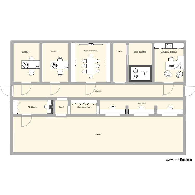Banque de Clairval 2. Plan de 0 pièce et 0 m2