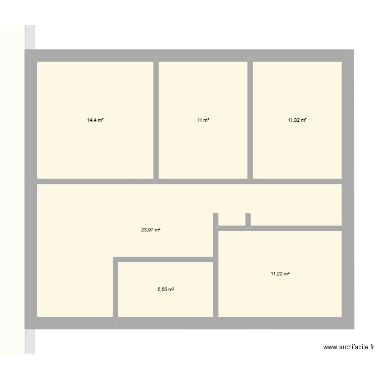Nora. Plan de 10 pièces et 218 m2
