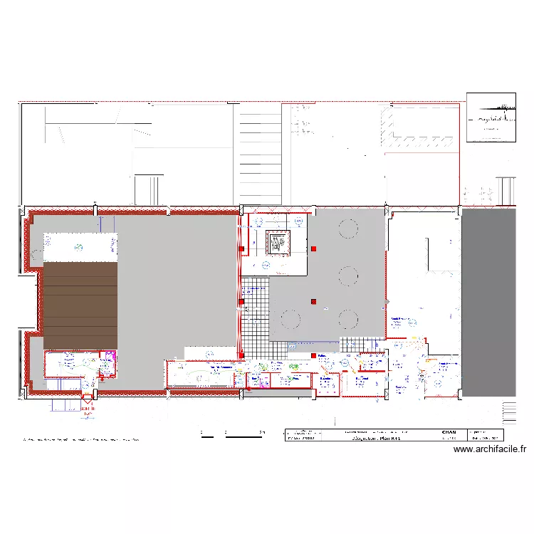 Plan R+1 CIMENTERIE. Plan de 