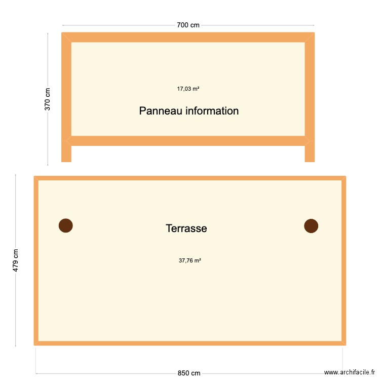 panneau. Plan de 0 pièce et 0 m2