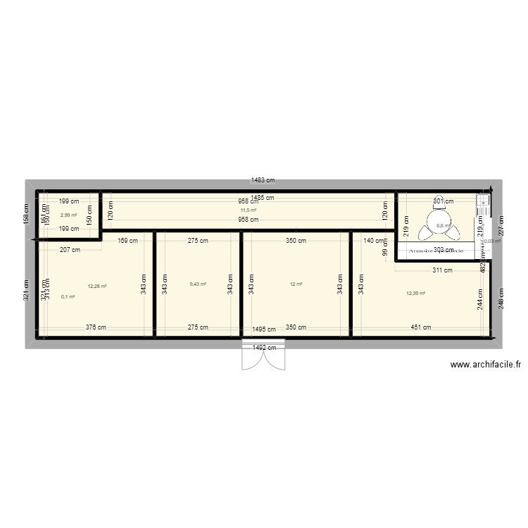 Bureaux sainte gemmes 2. Plan de 0 pièce et 0 m2