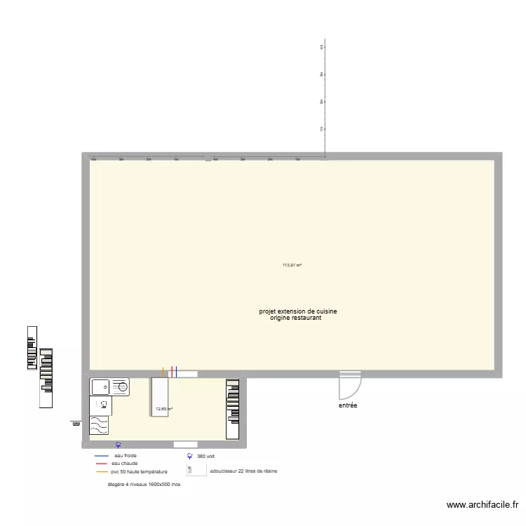 origine 5. Plan de 2 et 127 m² origine 5. Plan de 2 et 127 m²